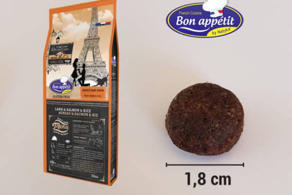 croquettes Bon Appétit Agneau, Saumon & Riz