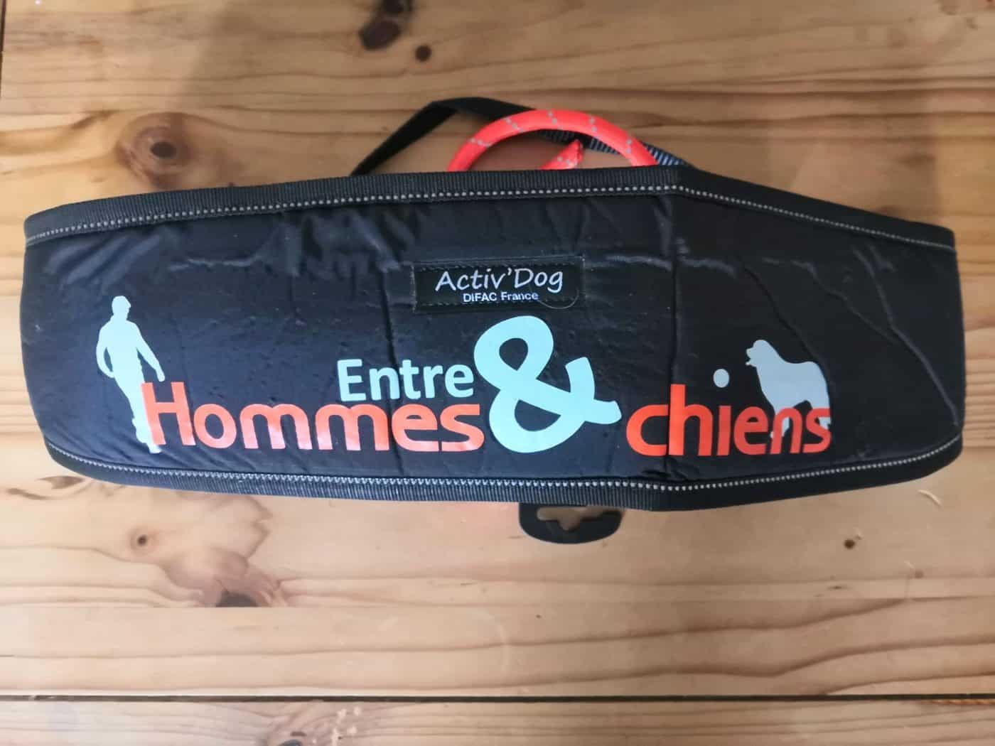 ceinture canicross Entre Hommes et Chiens Quimper